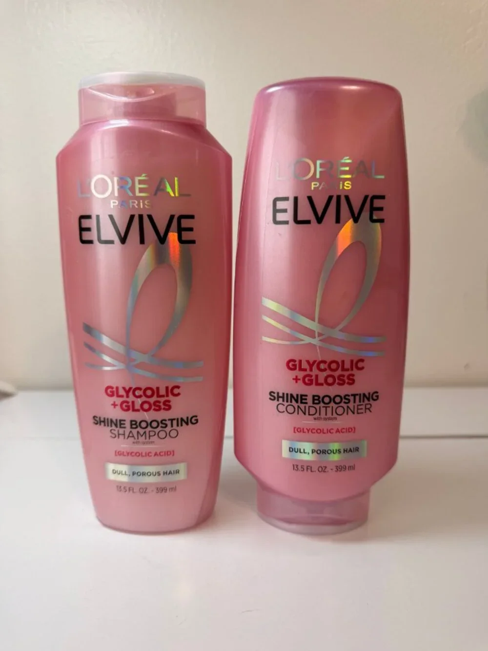 NEW L’Oreal Elvive Glycolic Gloss Shampoo & Conditioner